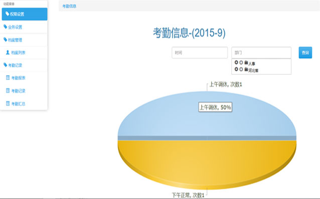 融科人事管理系统